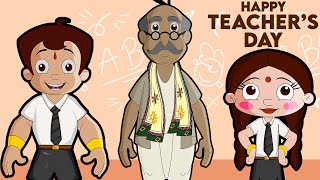 Chhota Bheem  Teachers Day Surprise  Chhota Bheem and Chutki on Teacher’s Day  Cartoons for Kids [upl. by Hajile31]