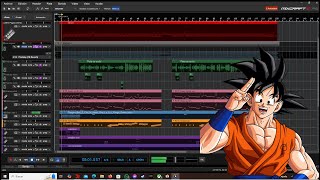 Dragon ball z Chala head chala Cover DAW mixcraft 10 [upl. by Borlase]