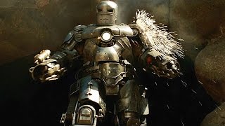 Iron Man  My Turn  Escaping the Cave  Fight Scene  Movie CLIP HD [upl. by Aiduan]