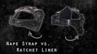 Nape Strap vs Ratchet liner Suspension Systems  Phenix Technology Inc [upl. by Ahselat748]