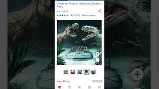 Universal Studios Hollywood Season Pass Ticket from Costco [upl. by Dalt]