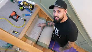 How To Install Custom Carpet Stair Runner  Step By Step Installation [upl. by Ranit]