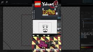 LEGO Yakuza 0 NISHITANI BOSS FIGHT [upl. by Anidal]