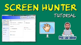 Melhor Programa para capturar Tela  Screen Hunter [upl. by Yenttirb84]