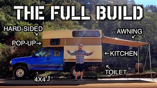 Homemade Overland Truck Camper Build  Start to Finish  Full DIY Construction [upl. by Eidde340]