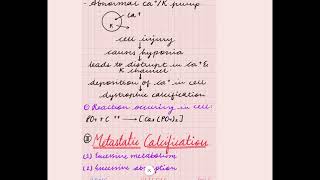 Overview of calcification pathology  short notes of calcification  pathology [upl. by Naitsirk]