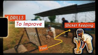 Top 4 Wicket keeping Drills  Wicket Keeping Tips  Youth Cricket Academy Pipariya [upl. by Orat]