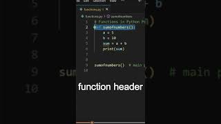 define functions in python  python for beginners [upl. by Lehcir994]