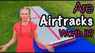 Gymnastics Airtrack Review  Starflex [upl. by Beryle]