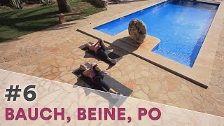 60min Bauch Beine Po Workout mit Ilka  BBP Fitness 6 [upl. by Archambault]