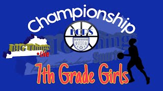 2🏀24 FCPS Girls Middle School Basketball Championship [upl. by Adnilahs]