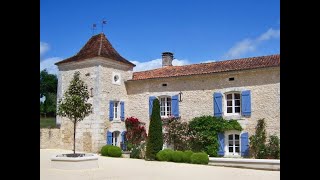 17th C Chateau with 4 bed gite for sale Brantome Dordogne [upl. by Haleigh983]