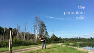 Pendulum Cast Slow Motion Demonstration II [upl. by Kenlee546]