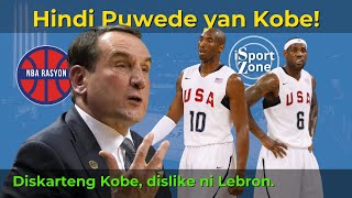 Kobe amp Lebron sa Redeem Team Nang BAGUHIN ni Kobe ang Mamba Mentality Para sa Team USA [upl. by Nasah]