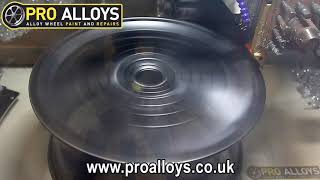 Pro Alloys diamond cut wheel repair [upl. by Madalyn913]