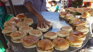 SUPER FAST Cooking Skills  FASTEST DABELI MAKER  Kacchi Dabeli  Indian Street Food [upl. by Christiana]