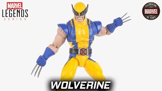 Marvel Legends Astonishing Wolverine XMen Marvel 85th Anniversary Action Figure Review [upl. by Bosson]