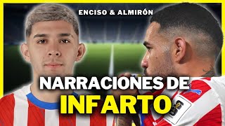 ASÍ NARRARON LOS GOLES DE PARAGUAY Almirón amp Enciso EN SUDAMERICA [upl. by Linehan]