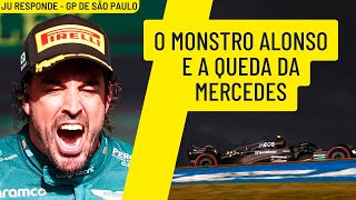 Por que a Mercedes foi tão mal e o monstro Alonso Ju Responde GP de São Paulo de F1 [upl. by Perren]