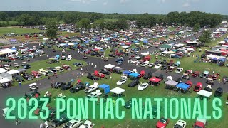 Pontiac Nationals 2023 Car Sow [upl. by Harp767]