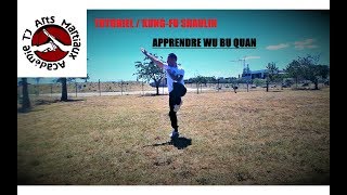 KungFu SHaolin  Apprendre WU BU QUAN  Enchaînement Ceinture noire [upl. by Ansela]