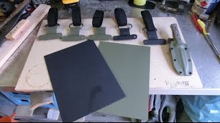 DIY Special Episode How to make a kydex sheath and dangler [upl. by Tiebold]