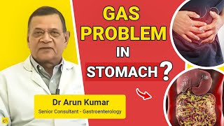 1 minute solution for Gas Problem in stomach by Dr Arun Kumar Gas And Gas Pain Credihealth [upl. by Ainatnas]