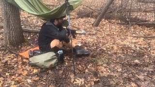 CAMPING in the RAIN  VAN CAMP and COOK  Japanese Curry Udon [upl. by Tsugua686]