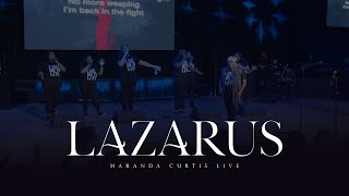 Maranda Curtis  Lazarus Official Live Performance [upl. by Drofwarc]