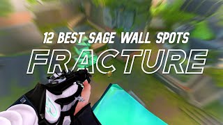 12 Best Sage Wall Boosts on FRACTURE BEST GRIM WALLS ON THE NEW MAP🗺️ [upl. by Yemrots663]