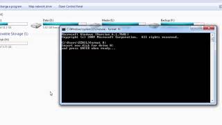 how to format pendrive in command prompt [upl. by Nnylram]