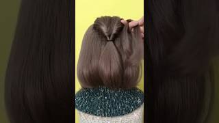 hairstyleforshorthairs simplehairstyleforshorthairhairstylegirlsimpleandeasyshorthairstyles [upl. by Tews]