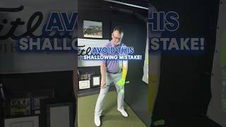 Avoid this shallowing mistake in your golf swing golf [upl. by Lienet74]