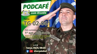 PodCafé com Risada  1º sgt Fagundes [upl. by Cavanaugh414]