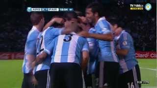 Resumen de Argentina 3  Paraguay 1 FULL HD [upl. by Geoff428]