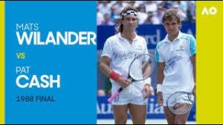 Tennis Elbow 2013 Mats Wilander vs Pat Cash Australian Open 1988 Final [upl. by Koller]