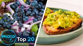 Top 20 Healthiest Foods In The World [upl. by Ahsias]