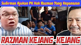 RAZMAN PANAS SUDIRMAN NGAJUKAN PK SIK BOTAK YANG KEJANG KEJANG [upl. by Anirtruc]