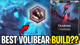 THIS NEW VOLIBEAR BUILD MIGHT BE BROKEN  Legends of Runeterra [upl. by Etteinotna30]