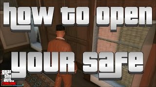 GTA V Online  How To Open Your Office Safe And Gun Locker Custom Weapon Loadout [upl. by Atile]