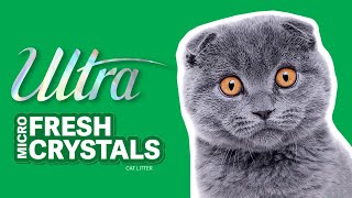 Ultra Fresh Micro Crystal Cat Litter [upl. by Eniale959]