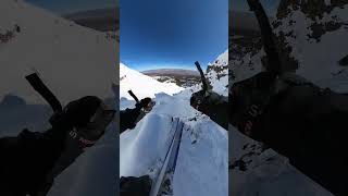 GoPro  Rowdy Backcountry Ski POV 🎬 Josh Daiek Shorts Ski [upl. by Frodeen]