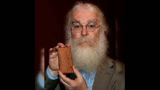 Dr Irving Finkel holding a 3770yearold tablet that tells the story of the god Enki speaking [upl. by Idoux294]