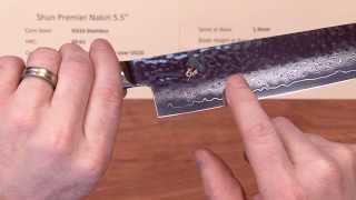 Shun Premier Nakiri 55 inch Quick Look [upl. by Amye818]