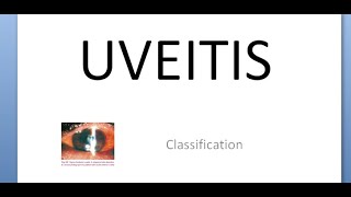 Ophthalmology 159 a Uveal Tract Anatomy Uvea Uveitis Classification eye What is classify parts [upl. by Felisha]