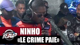 Ninho reprend quotLe crime paiequot de Lunatic PlanèteRap [upl. by Aggappera]