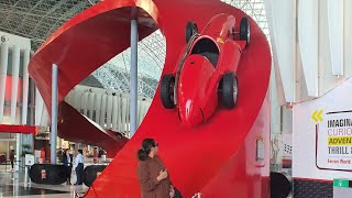 ferrari world Abu dhabi walking tour [upl. by Ardnasyl]