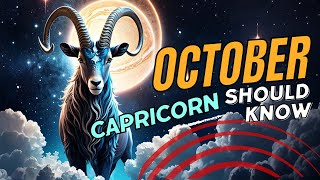 October 2024 CAPRICORN HOROSCOPE Key Astrological Predictions and Insights capricorn horoscope [upl. by Bough844]