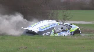 Rallye du Marquenterre 2024 ActionCrashesShow by HDrallycrash [upl. by Ayaros]