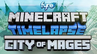 Minecraft Timelapse  Laenadur  City of Mages [upl. by Bluefield312]